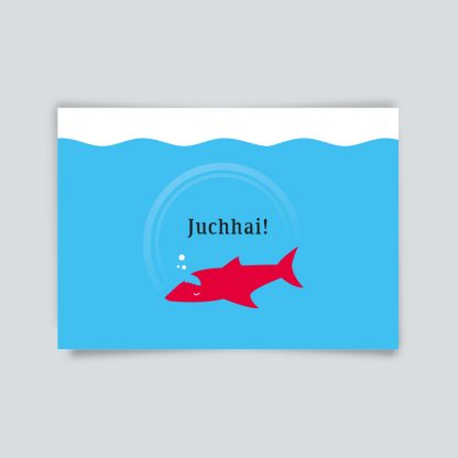 Maritime Postkarte. Juchhai
