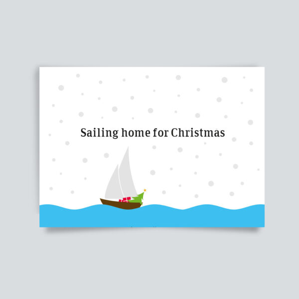 Sailing home for Christmas