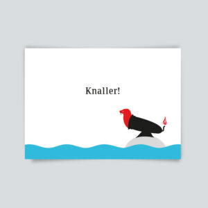 Knaller - Postkarte