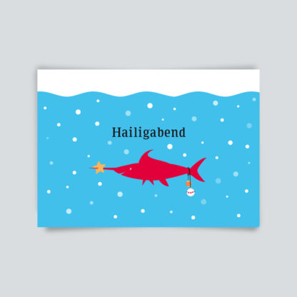 Hailigabend Weihnachtskarte